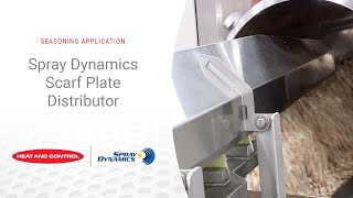 Spray Dynamics Scarf Plate Distributor  Heat and Control [upl. by Mochun]