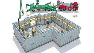 Insulated Concrete Forms  Installation Training Video [upl. by Heinrike]