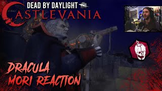 DRACULA MORI REACTION  Castlevania DBD Chapter [upl. by Enrobyalc]