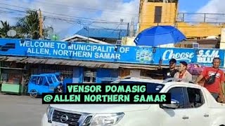 FANS NI VENSOR DOMASIG SA ALLEN NORTHERN SAMAR SUBRANG SAYA NG MAKITA SIYA Motorcade [upl. by Jerri]