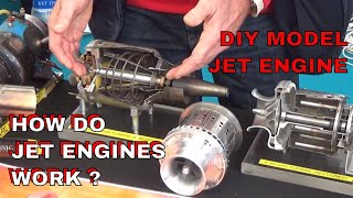 DuBEnG JET Engines How They Work  Gas Turbines Midlands Model Engineering Exhibition Meridienne [upl. by Switzer]