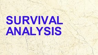 What are Survival Models [upl. by Laroc]