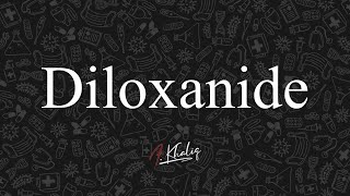 Diloxanide AntiProtozoal Drugs Cutting Down the Drugs Series [upl. by Lenora280]