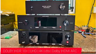 52  51 amplifier DOLBY  HDR 10  UHD  4K  dts  Dolby HDMI ARC  subwoofer amplifier [upl. by Monarski]