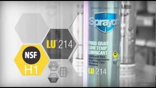 Sprayon LU214  Sprayon Food Grade Low Temperature Lubricant [upl. by Ellehsat]