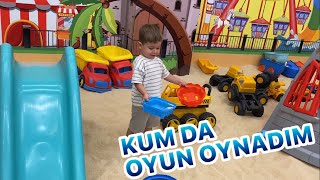 KUM DA OYUN OYNADIM  DİYARBAKIR CEYLAN AVM 🏆 ÇOCUK EĞİTİCİ OYUNLARI [upl. by Anthiathia]