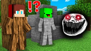 How JJ and Mikey Hide and Escape From MONSTER WITH RED EYES and Seek Minecraft Maizen [upl. by Tloh]