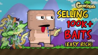 Selling 100k BAIT Tips Cara Jualan BAIT Growtopia Indonesia [upl. by Becky912]