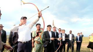 The VP in Asia Cultural Performances in Mongolia [upl. by Shoemaker626]