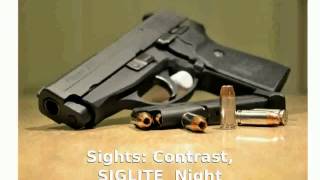 SIG Sauer P239 DAK 9mm Luger Pistol Info Information jendiasa [upl. by Artied]