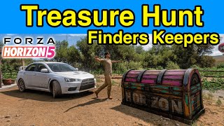 Forza Horizon 5 Finders Keepers Treasure hunt challenge  Pathfinder Challenge in the Evolving World [upl. by Yleme]