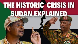 The Crisis in Sudan Explained from the Very Beginning [upl. by Elleirda]