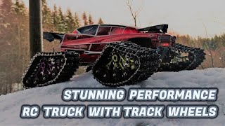 Stunning Performance of Snowmobile RC Trucks Off Road 4x4 Remote control Trucks [upl. by Ahsoet]