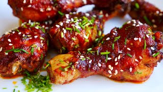 Chicken legs with BBQ Sauce 🍗 [upl. by Ahsinrat]