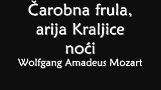 Wolfgang Amadeus Mozart Čarobna frula Arija kraljice noći [upl. by Airdnahc]