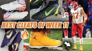 Best Cleats from Week 11 of the NFL Season [upl. by Atinnek692]