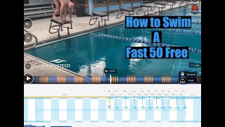 How to Swim a Fast 50 Free [upl. by Duile]