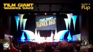 Film Giant Warwick Davis from Star Wars Celebration V PanelsOnPagescom [upl. by Adnolay]