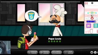 Papas Freezeria HD  All Customers  Papa Louie [upl. by Ottinger]