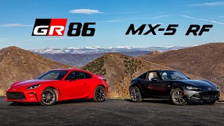 GR86 vs MX5 RF ND2  Is Miata Always the answer  Everyday Driver TV Season 10 [upl. by Nilhtac]