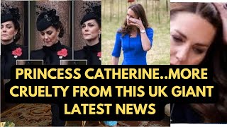 CRUELTY TO CATHERINE FROM THE UK GIANT  WHY LATEST NEWS katemiddleton PRINCESSOFWALES royal [upl. by Atile]