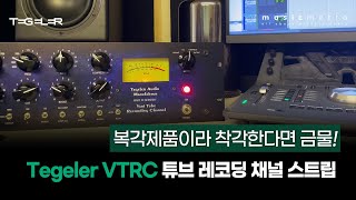 복각제품이라 착각한다면 금물 Tegeler VTRC 튜브 레코딩 채널 스트립을 소개합니다 [upl. by Etta]