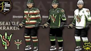 FIVE POTENTIAL NHL EXPANSION TEAMS AND CONCEPT DESIGNS [upl. by Yelram764]