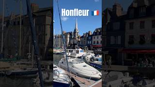 Walk in Honfleur 🇫🇷 Normandy ⚓️ Visit the Town Market and the Harbour honfleur normandie travel [upl. by Pich]