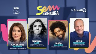 🔴 SEM CENSURA RECEBE ANA BEATRIZ BARBOSA BENEDITA CASÉ DIOGO ALMEIDA E JAYME MONJARDIM [upl. by Oniluap118]