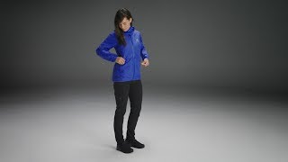 Arcteryx  Zeta FL Jacket Womens  Iolite [upl. by Annhej791]