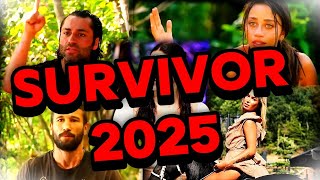 SURVİVOR 2025 KESİNLEŞEN İSİMLER KADRODA KİMLER VAR [upl. by Aracahs]