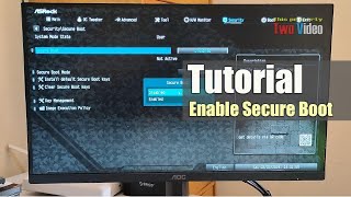 Valorant this version of vanguard requires secure boot Asrock  how to enable secure boot asrock [upl. by Enomaj745]