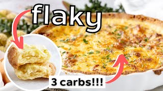 KEEP the CRUST KETO QUICHE with 3 carbs [upl. by Duky]