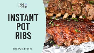 Instant Pot Ribs [upl. by Pavlov]