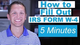 How to Fill Out IRS Form W4 Fast [upl. by Nednarb647]