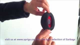 Earbags Bandless Earmuffs  Product Demo [upl. by Arbe95]