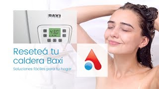 Caldera Baxi Error  Reset [upl. by Ketti]