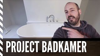 Project badkamer  Vervolg gietvloer in badkamer en inloopdouche  Zijn we nog tevreden na 6 maand [upl. by Rayford]