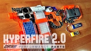 MOD Nerf HYPERFIRE 20  Performance Mod  Flywheel Cage by Dr Snikkas [upl. by Rochkind339]