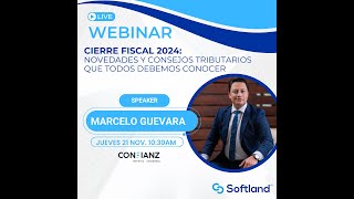 Webinar Softland  Consejos y Novedades Fiscales en CR 2024 [upl. by Machos557]