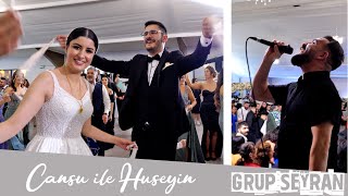 Cansu amp Hüseyin  GRUP SEYRAN  Elbistan Sivas Dügünü  Grand Palast Lengnau ÖzlemProduction® [upl. by Auqinehs]