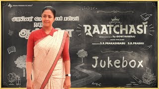 Raatchasi  Official Jukebox  Jyotika  Sy Gowtham Raj  Sean Roldan  Dream Warrior Pictures [upl. by Elleinad]