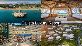 Calista Luxury Resort 5Star Luxury in Belek Turkey 🇹🇷  Hotel Review amp Tour [upl. by Aiynot]