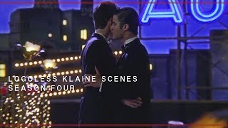 logoless hd klaine scenes  season 4 dl link in desc [upl. by Sewoll]