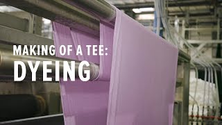 How Fabric is Dyed in a Massive and EcoFriendly Way [upl. by Navad]