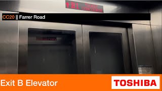 Farrer Road MRT Station  Toshiba Elevator Exit B [upl. by David]