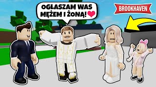 BIORĘ ŚLUB Z MAMĄ AMELKI NA BROOKHAVEN 👰🏼🤵🏻 Amelka sezon 3 odc5 [upl. by Yedoc528]