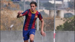 Guillermo Fernández  FC Barcelona Infantil B vs Cornellà  21042021 HD [upl. by Ranjiv]