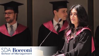 Commencement Speech 2012  FullTime MBA  SDA Bocconi [upl. by Eseyt]