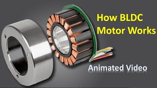 BLDC Motor  Brushless DC Motor  How BLDC Motor Works [upl. by Saba]